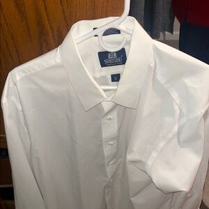 Stafford Men's Classic White Dress Shirt